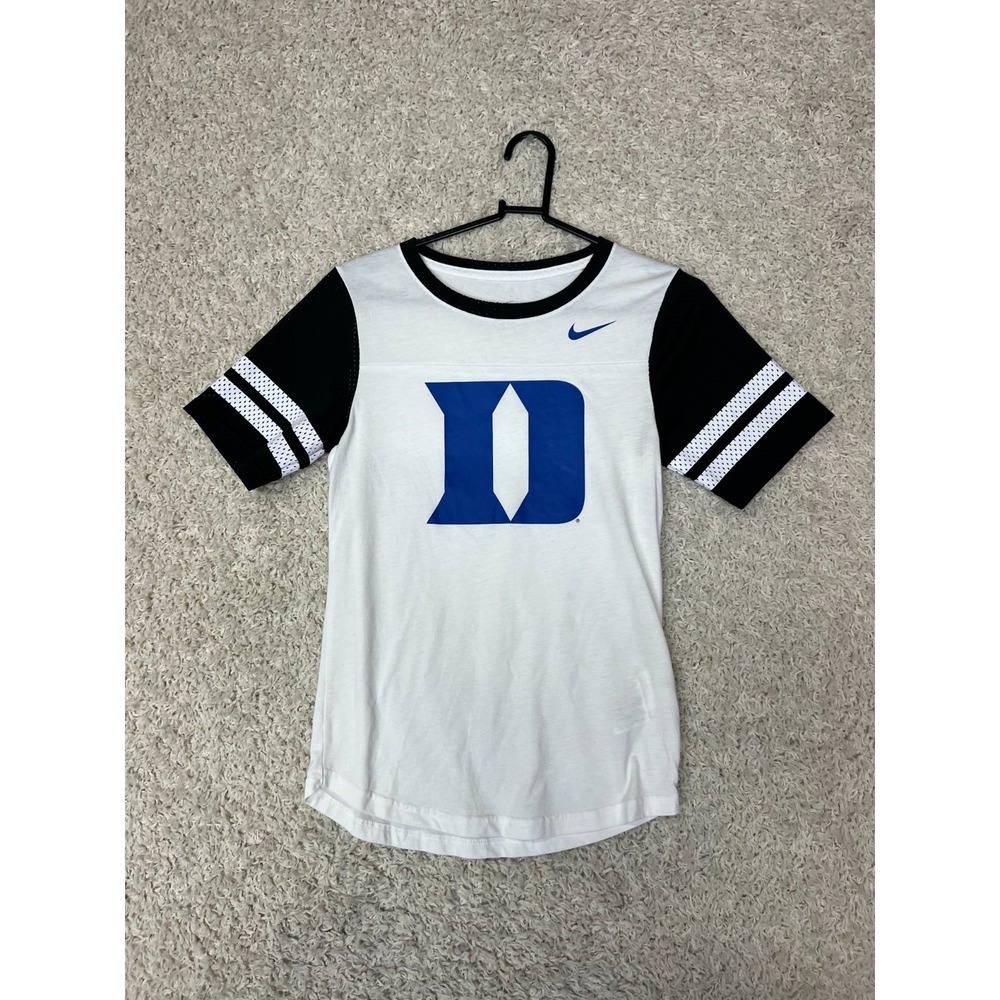 Duke University Blue Devils Tee T Shirt Womens XS Logo Nike College Sports - Picture 3 of 10